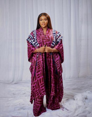Adire Palazzo Kimono Set