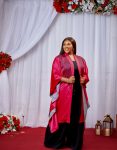 Embroidered Kimono Set Pink